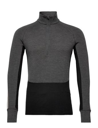 Men 260 Z Knit Ls Half Zip Base Layer Tops Grå Icebreaker