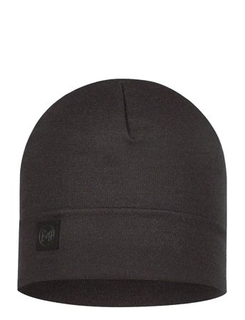 BUFF Merino Heavyweight Beanie - Black - ONE SIZE