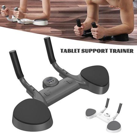 Smart Timing Plank Trainers, Magtränare med handtag, Multifunktionell Push-Up Fitness Board