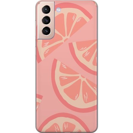 Kompatibelt Mobilskal till Samsung Samsung Galaxy S21 Pink Lemonade