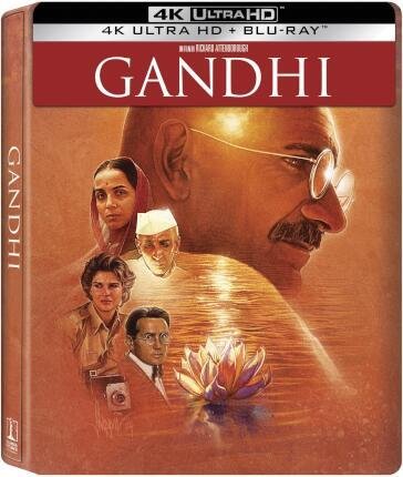 Gandhi (2 4K Ultra Hd+2 Blu-Ray Hd) (Steelbook)