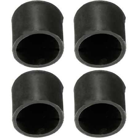 Pakke med 8 (25mm) Gummiknotter for 16, 19, 22, 25, 32, 40, 50mm Stol/Bordbein Runde