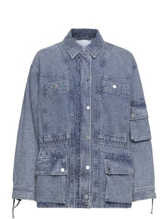 2Nd Edition Virea Tt - Structure De Jeansjacka Denimjacka Blue 2NDDAY