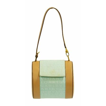 Bvlgari Vintage, Pre-owned Logo mania bag Beige, Dames, Maat:ONE Size