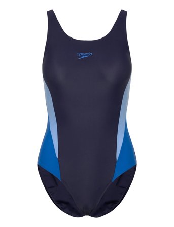Speedo Womens Colourblock 2.0 - Navy - 34