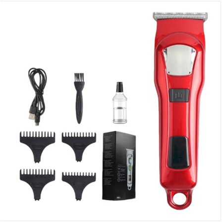 Professionel herre-hårklipper - Trådløs digital display-hårtrimmer