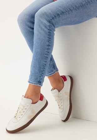 VEJA - Panenka Sneaker - White_pierre_pekin_bark - Kläder - - Bubbleroom
