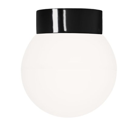 Ifö CLASSIC GLOBE Takarmatur svart, LED, Belysning
