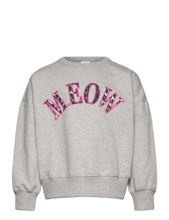 Tnpolina Os Sweatshirt Grey The New