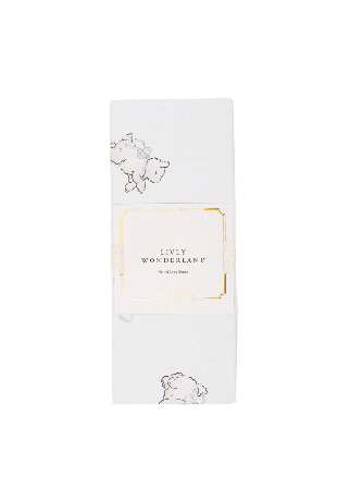 Livly Counting Sheep Fitted Crib Accessoarer Unisex Vit ONESIZE