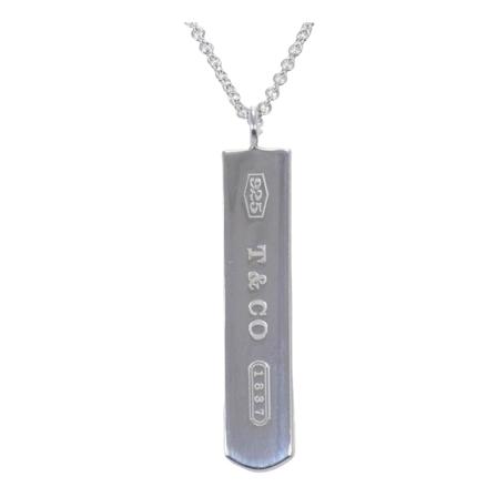 Tiffany & Co. Pre-owned Necklaces grå, Dam Vintage Smycken, Dam, Storlek: ONE SIZE