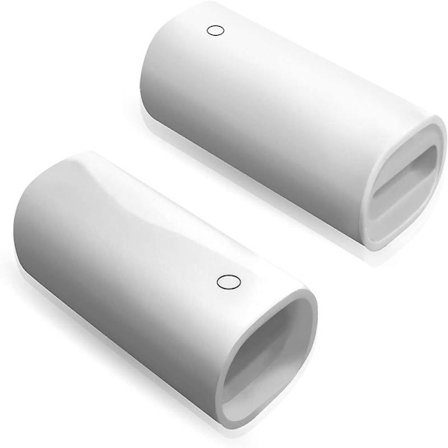 Apple Pencil -adapterin latauskaapeli, yhteensopiva Apple Pencilin ja iPad Pron kanssa, 2 kpl - valkoinen