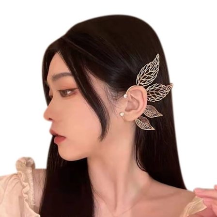 1 par blad örhängen dingla örhängen elf örhängen