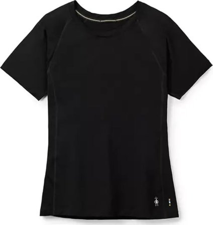 Smartwool Women's Merino Sport Ultralite Short Sleeve Women Short sleeved fitness sweater Black S