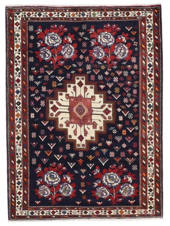 Handknuten Orientalisk Sirdjan Matta 145X197