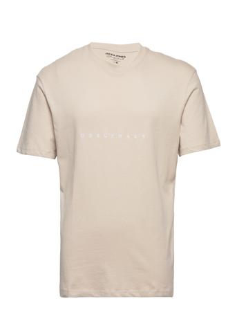 Jorcopenhagen Tee Ss Crew Neck Noos T-shirt Beige Jack & J S