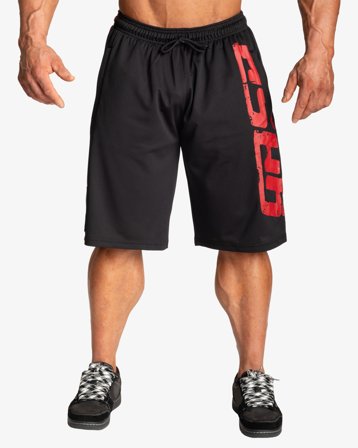 Gasp Pro Mesh Shorts, Black/Red Black/Red M