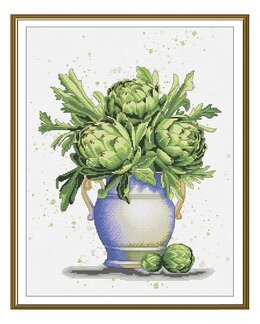 Broderikit Tavla Kronärtskocka - Nova Sloboda