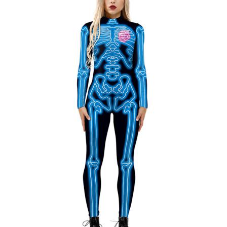 Damtights Byxor Med Rund Hals