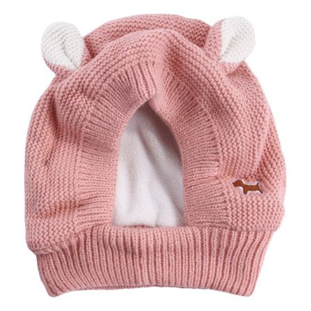 Kæledyrs ørevarmer Vinter Hund Ørebeskyttelse Varmt Kæledyr Hovedbeklædning Hunde Snood til Beskyttelse af Kæledyr mod Støj og Angst