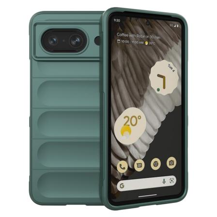 SKALO Google Pixel 8 Rugged Bumpers TPU-Cover Green