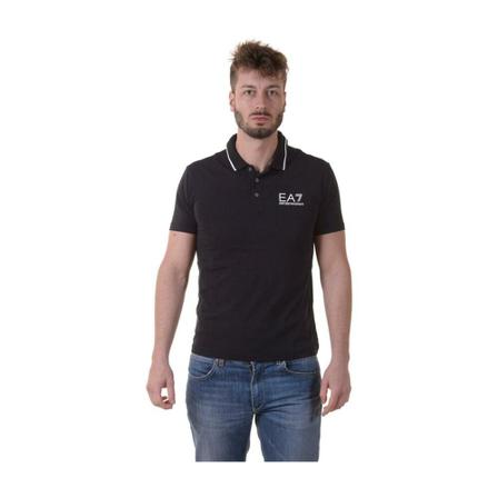 Emporio Armani EA7 Polo shirt Sort, Herre