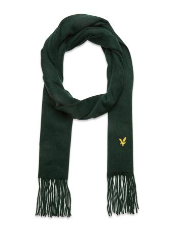 Lambswool Scarf Accessories Scarves Winter Scarves Grønn Lyle & Scott