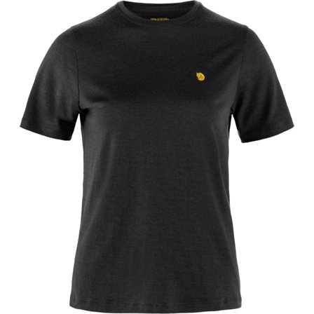 Fjällräven Bergtagen Merino 190 SS XL - female - Black - Base layer tops