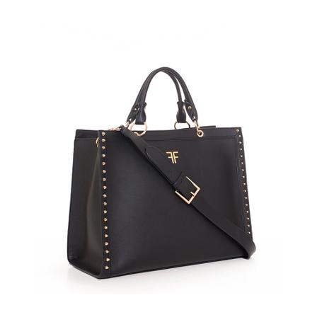 Fracomina, Shoulder Bags Zwart, Dames, Maat:ONE Size