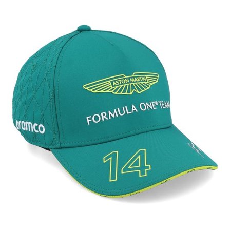 Formula One - Motor Grön adjustable Keps - Kids Aston Martin F1 24 Alonso Green Adjustable @ Hatstore
