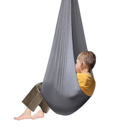 2025 Ny Aerial Yoga Swing Set & Hängmatta Set För Flexibilitet & Smärtlindring grå 100*280CM grå
