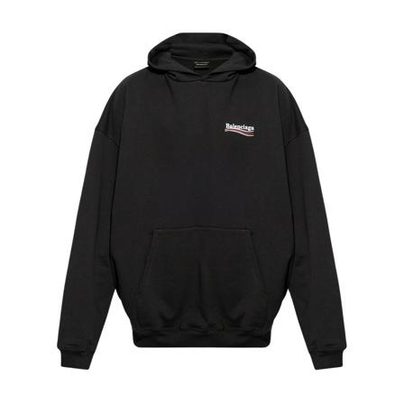 Balenciaga, Sweatshirts & Hoodies Zwart, Heren, Maat:M