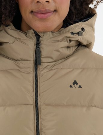 Whistler Amaret W Long Puffer Jacket - Beige - 38