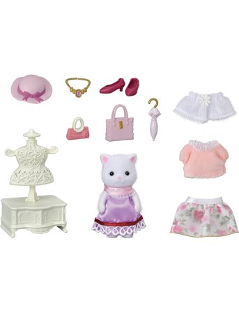 Sylvanian families | Fashion Play Set Town Girl Series - Persian Cat- | ONE SIZE