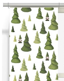 Panellängd Tomtegömma Vit - Arvidssons Textil