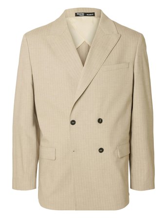 Selected | Slhrelaxed- Finn Pinstriped Db Blz | 58