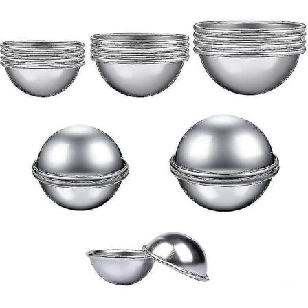 Badebombeform, Badebombeform, 18 stk. Badebombeformsett