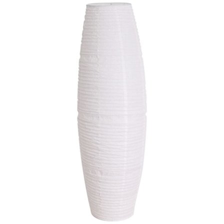 Kreativ Golvlampa i Ris Papper Höga Ljus Vardagsrumsinredning Speciellt Sidostativ Endast Lampskärm