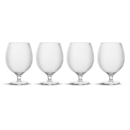 Sagaform Billi ølglas 50 cl 4-pak - Klar | KitchenOne