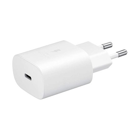 Samsung Laddare med Snabbladdning USB-C 25W Adapter - Vit