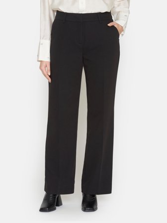 B. COPENHAGEN - Bukser Med Pressefolder - Sort - Vidde Ben
