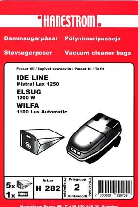 HANESTRÖM Dustbag to fit Ide line Mistral lux 5p