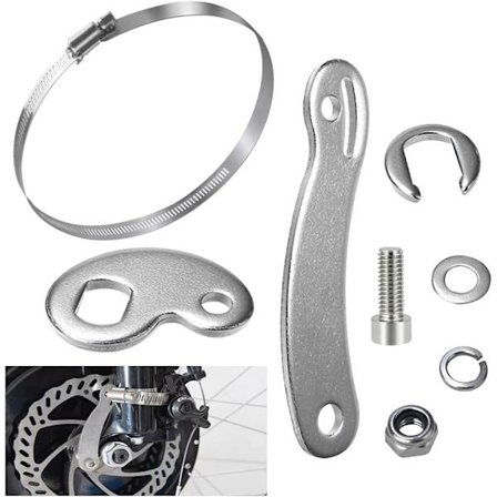 Rustfrit Stål Momentarm Sæt Konvertering Cykel Tilbehør Lang og