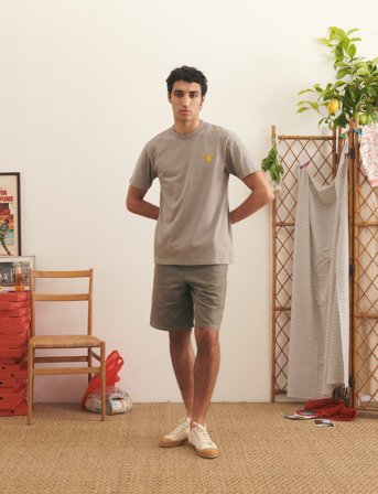 Maison Labiche Patureau Sun / Gots - Khaki green - L