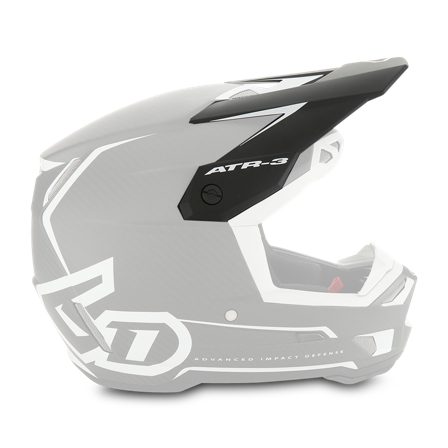 Cross Hjelmskjerm 6D ATR-3 Nova Matthvit Én størrelse