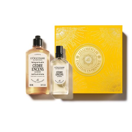 L'Occitane en Provence Cofanetti Kit Cèdre Encens Perfume Xmas 25 1pz - Viso e Corpo