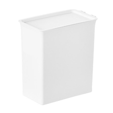 Oppbevaringsboks for husholdningsvaskemiddel, erstatningsboks for vaskeperler og vaskepulver, liten oppbevaringsboks med lokk, støvtett