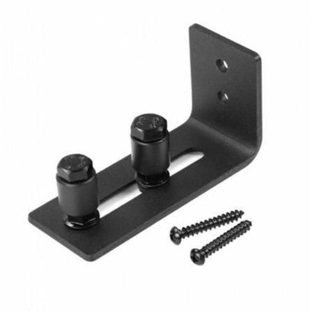 Glidande golvspår för grindar, 1 st, 115*50*65*5mm (svart)