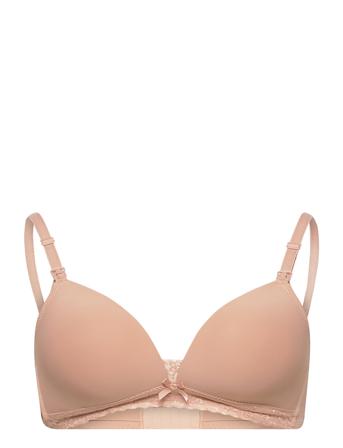 May Light Padded Soft Bra Pink Dorina