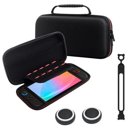 Nintendo Switch 2 Cover with storage bag - Black